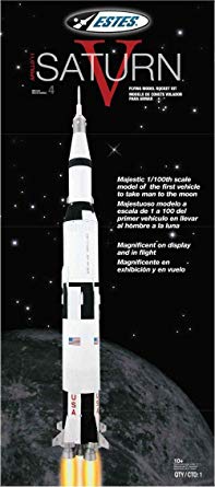 Estes 1969 1100 Scale Saturn V Rocket